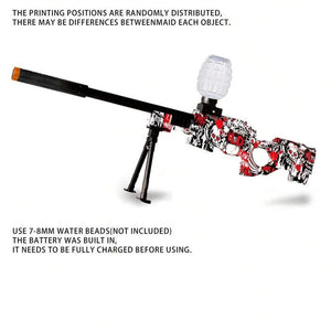 Gel Blaster AWM Snipper Gun with Manual Reload and Scope
