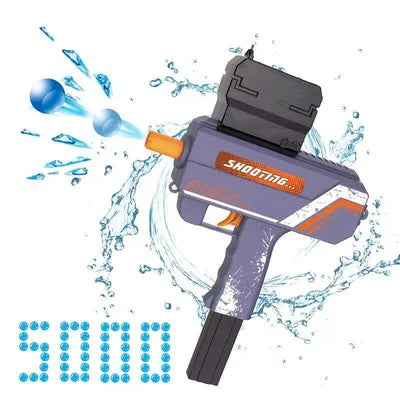 Automatic UZI Gel Blaster Gun with Rechargable Battery and Orbeez balls