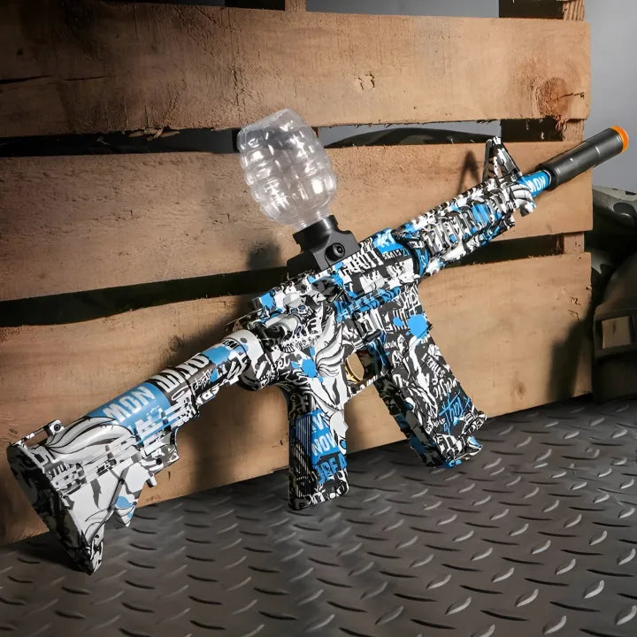 Automatic M416 Gel Blaster Gun with Rechargable Battery