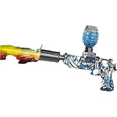 Automatic Desert Eagle Gel Blaster Gun with Laser Light and Music - Tafeen Toys