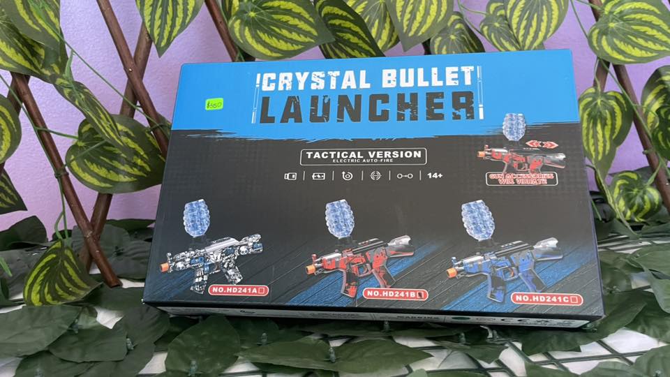 Automatic AK47 Gel Toy Blatser Gun with Shooting Balls - Tafeen Toys