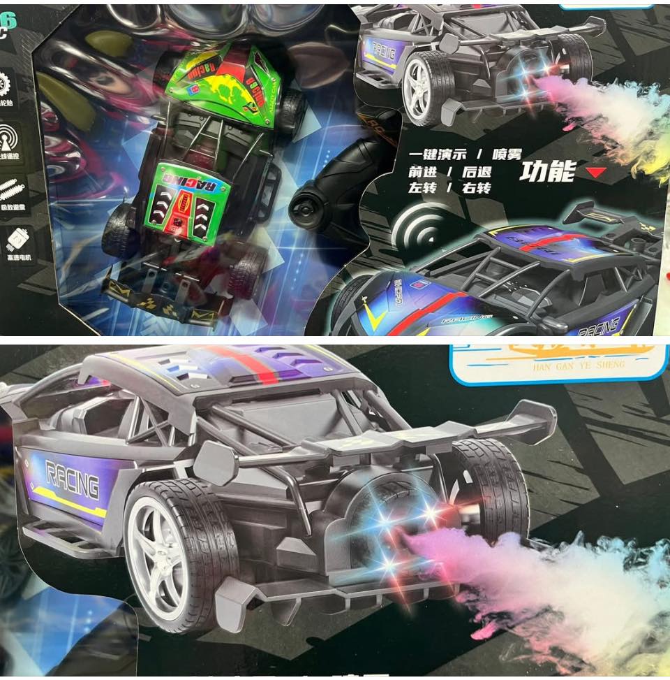 2.4 GHZ High Speed RC Car with Smoke Effect