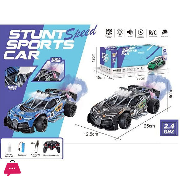 2.4 GHZ High Speed RC Car with Smoke Effect