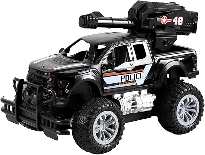 2.4 GHZ RC Orbeez Shooter Police Car