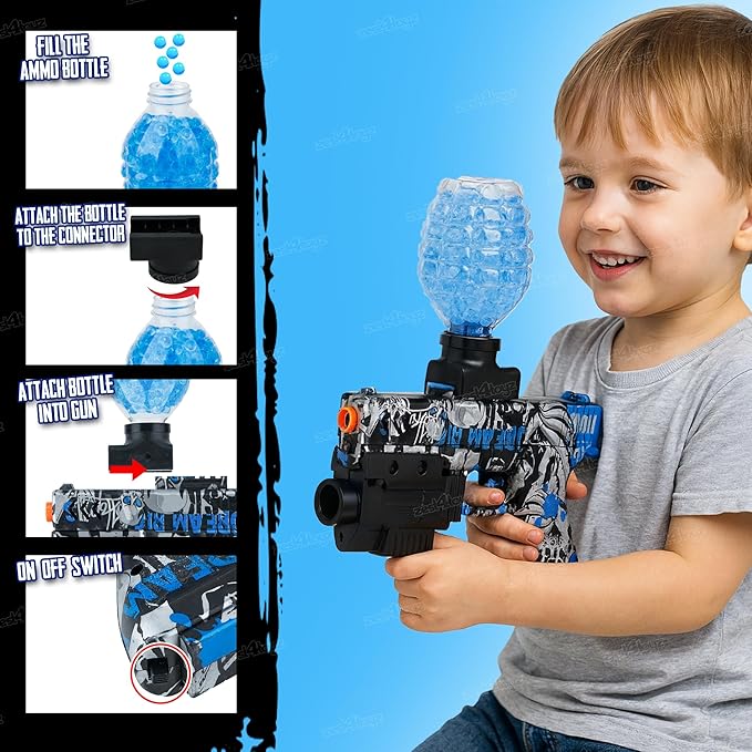 High Pressure Gel Blaster Pistol for kids