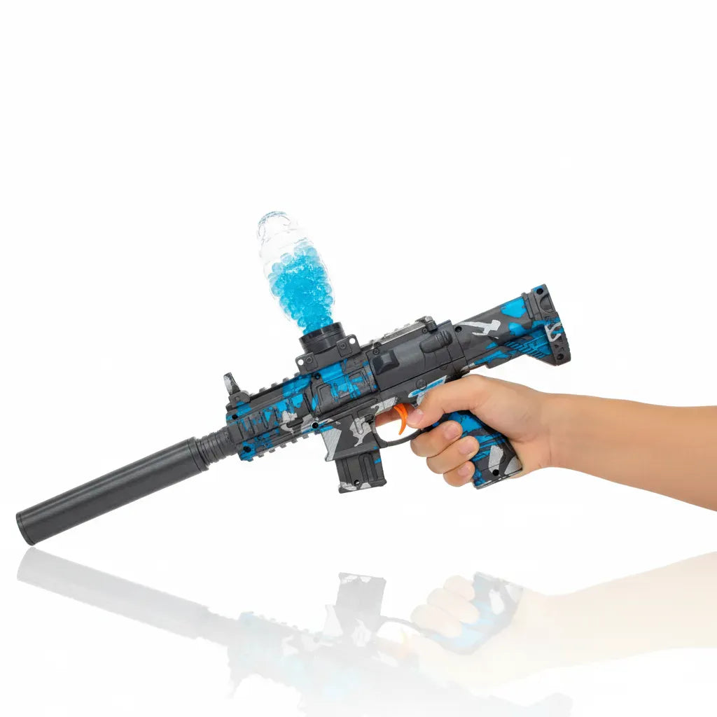 Automatic AK47 Gel Toy Blatser Gun with Shooting Balls - Tafeen Toys