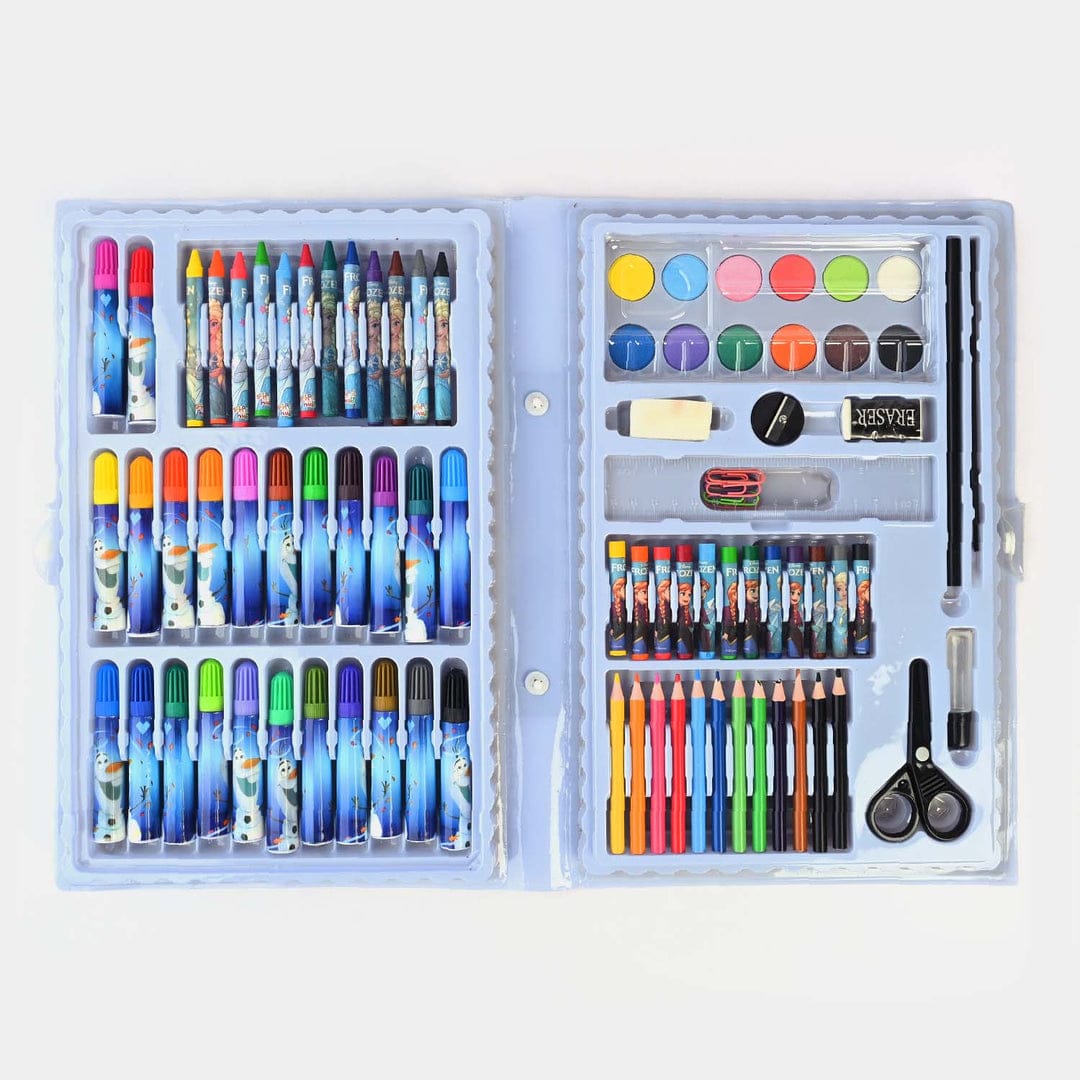 86 PCS Color Set with Markers, Water Colors and Stationary - Tafeen Toys