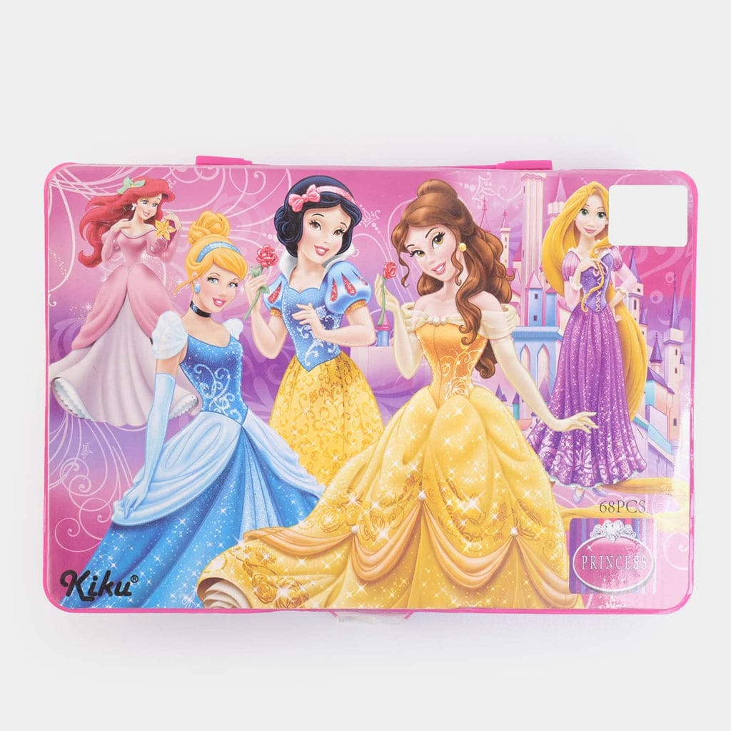 68 PCS Kids Color Set With Markers, Colors and Stationary - Tafeen Toys