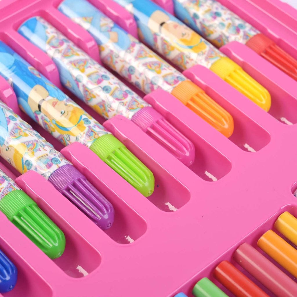 68 PCS Kids Color Set With Markers, Colors and Stationary - Tafeen Toys