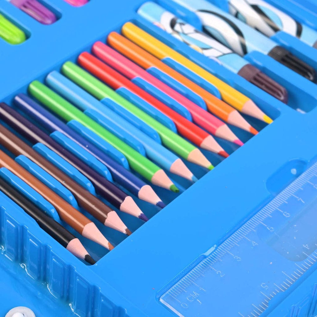 68 PCS Kids Color Set With Markers, Colors and Stationary - Tafeen Toys