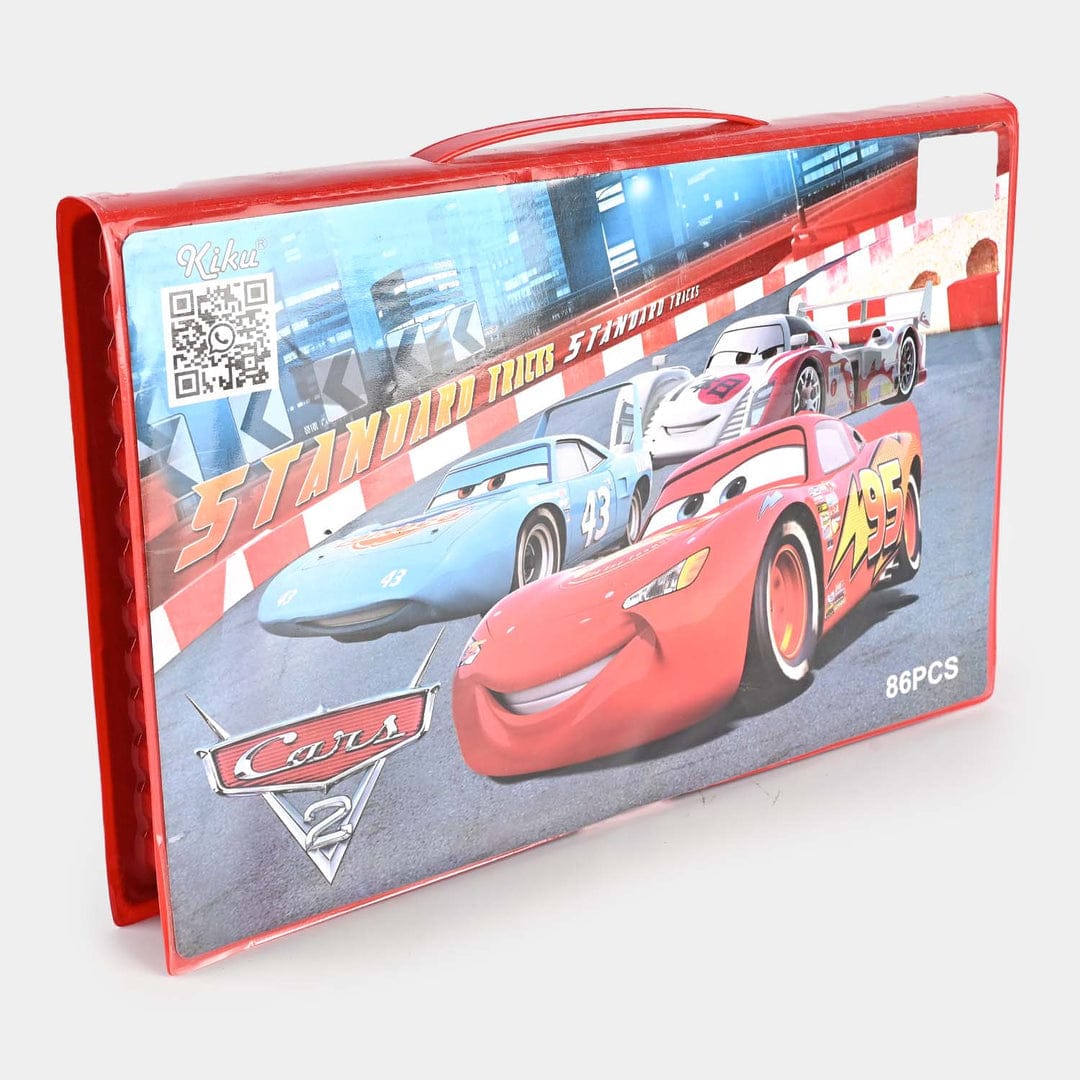 86 PCS Color Set with Markers, Water Colors and Stationary - Tafeen Toys