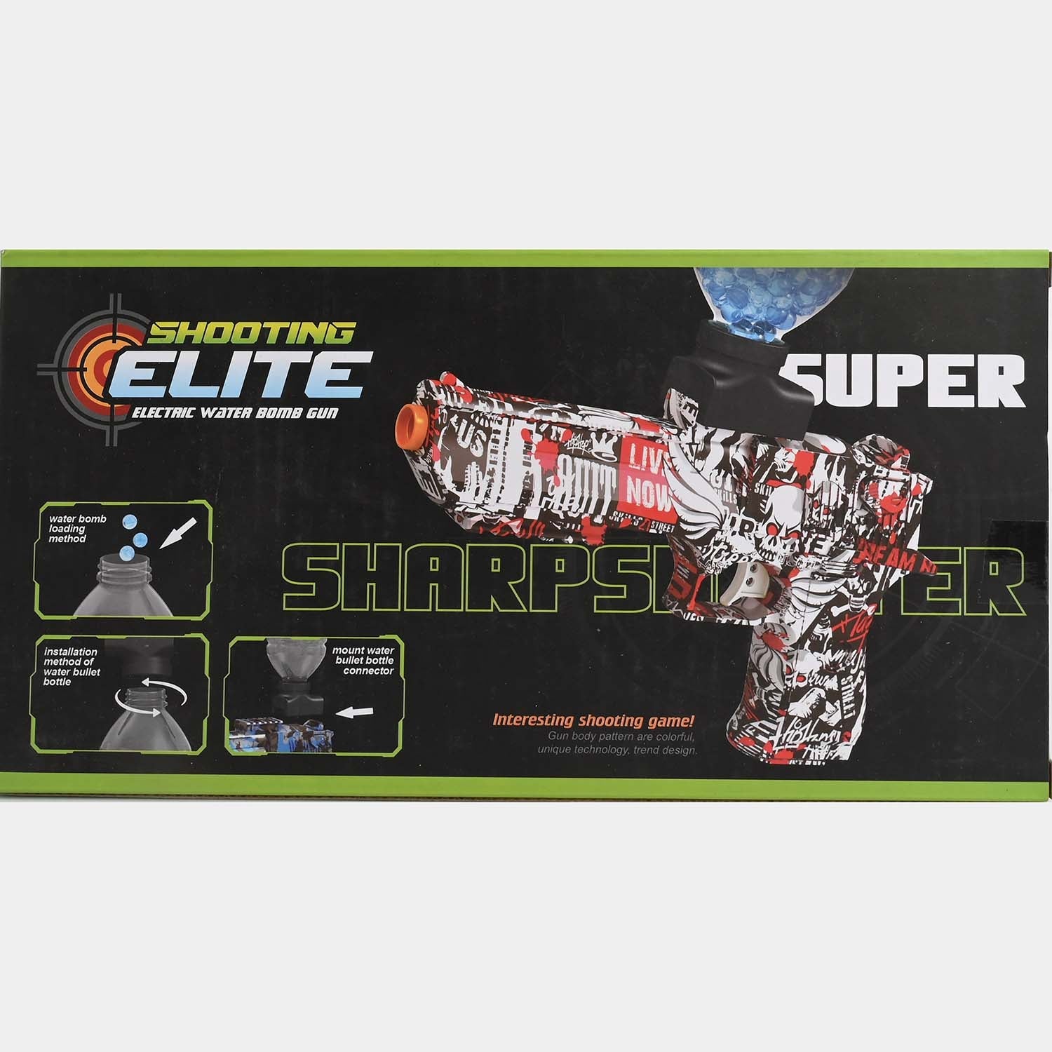 High Pressure Gel Blaster Pistol Toy for Kids