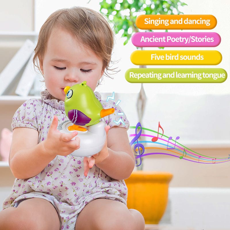 Happy Bird Whistle Toy with Rechargable Battery - Tafeen Toys