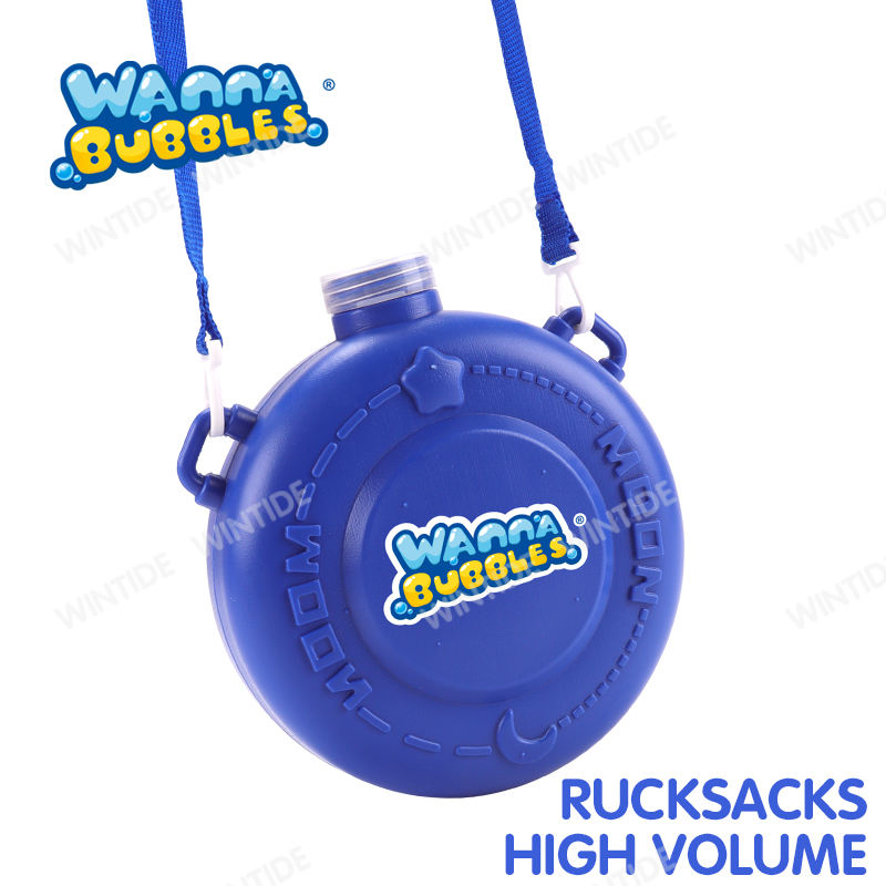 Space Theme Bubble Gun for Kids with Bubble Bag