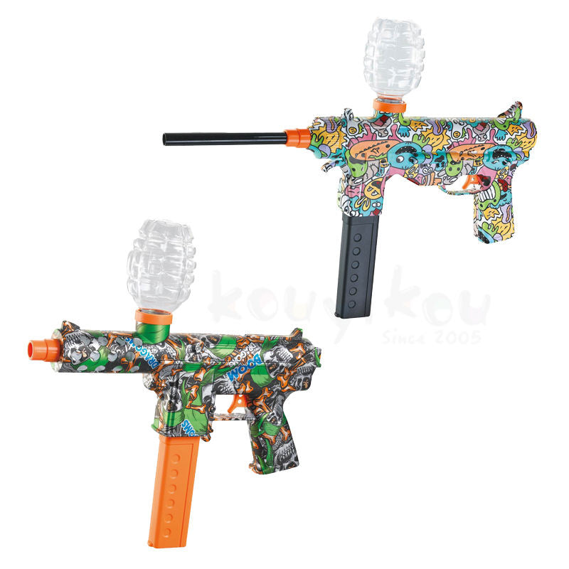 TEC-9 Gel Blaster Gun With Rechargable Battery High Speed Shooting Gun