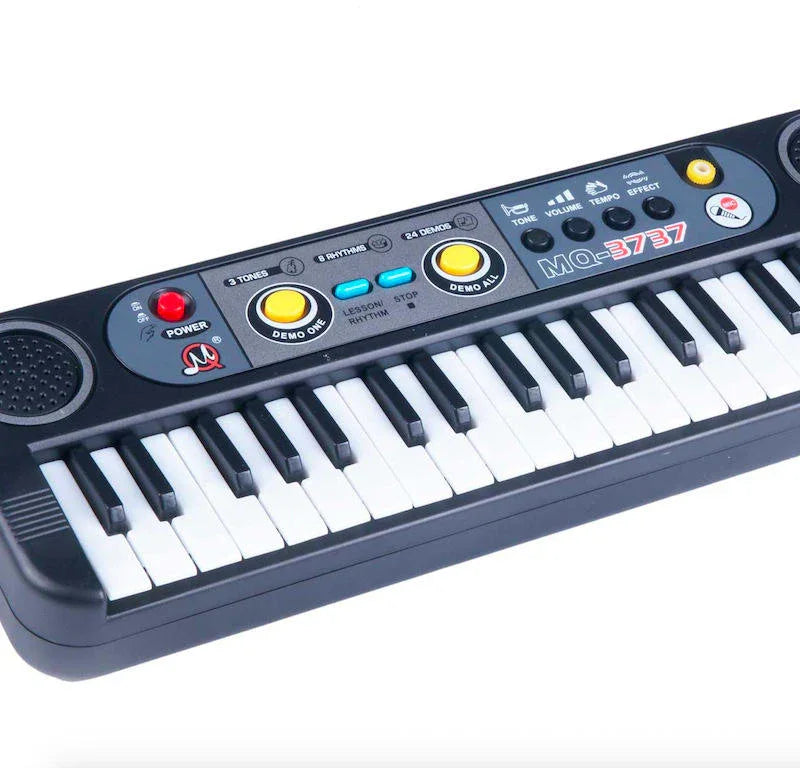 Tafeen Toys electronic keyboard piano with control buttons and built-in speakers