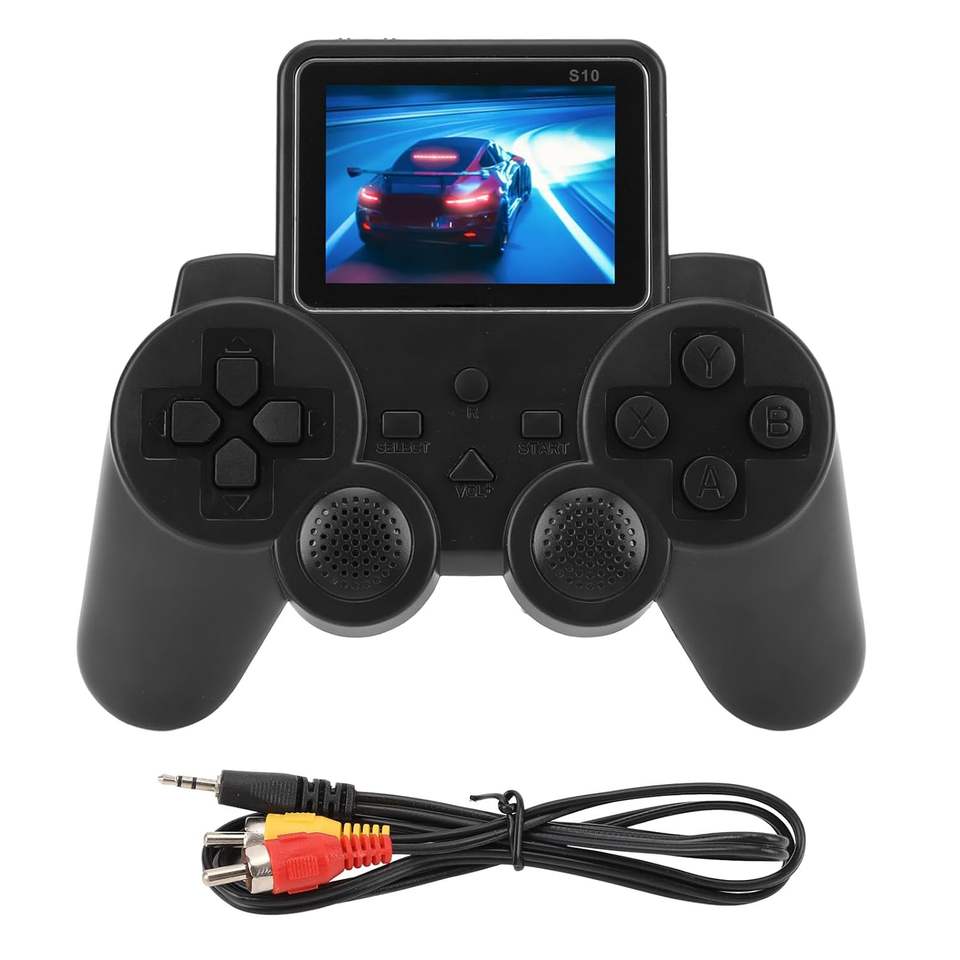 S10 series gaming set with 2 player controllers and 1000+ games - Tafeen Toys