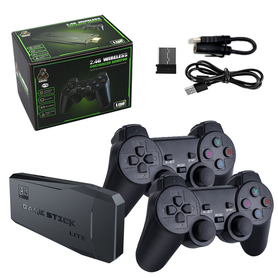2.4 G Wireless Gaming Set with 20000+ Games 2 Joysticks - Tafeen Toys