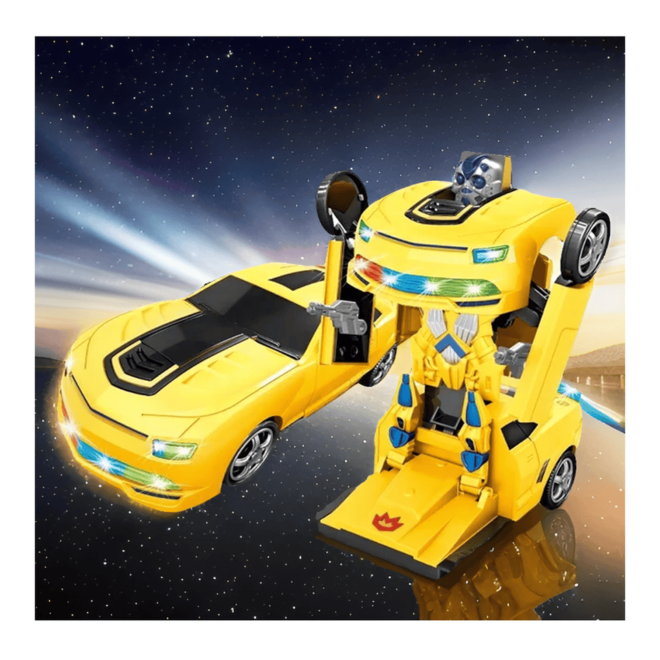 Transformers Action Car with Lights, Music and Obstacle Sensor - Tafeen Toys
