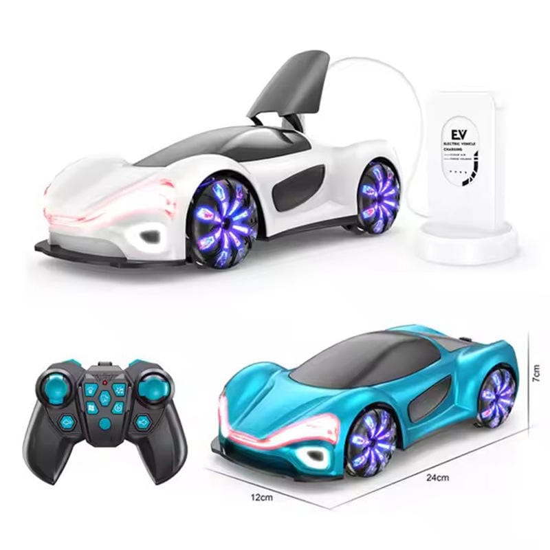 New Energy Car With EV Charging Station Music Lights and Smoke Effect - Tafeen Toys