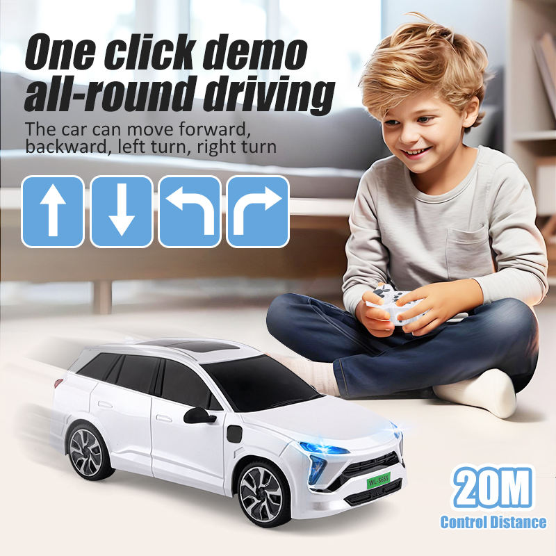 2.4 GHZ RC AutoParking SUV Car with Music and Lights