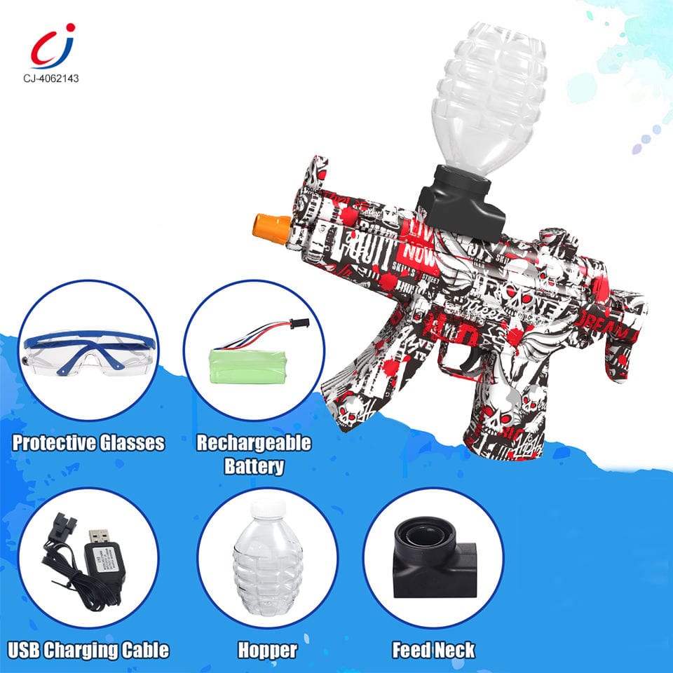 MP5 Bullet Gun Set for Kids with High Speed Shots - Tafeen Toys