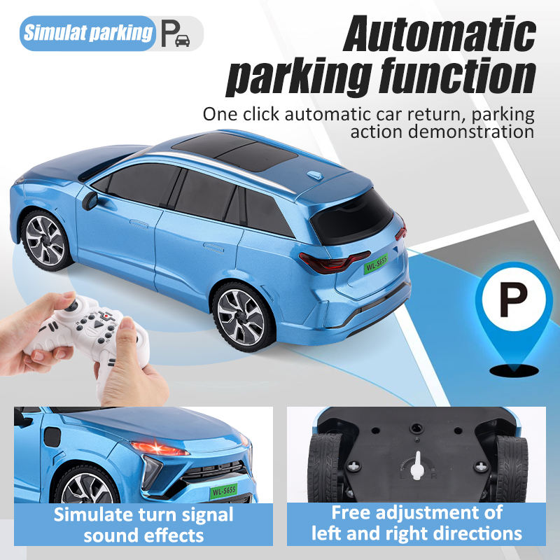 2.4 GHZ RC AutoParking SUV Car with Music and Lights