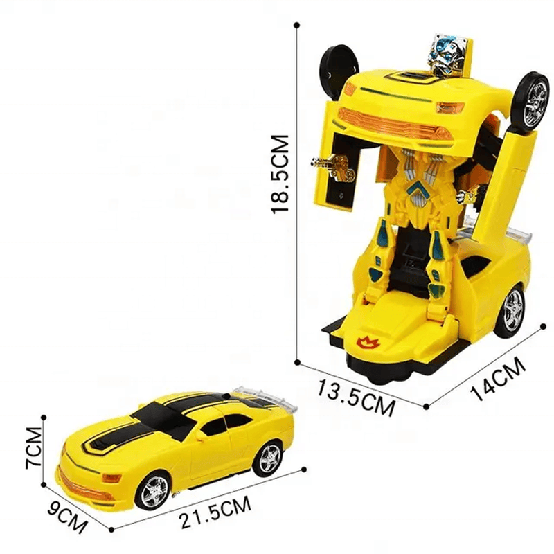Transformers Action Car with Lights, Music and Obstacle Sensor - Tafeen Toys