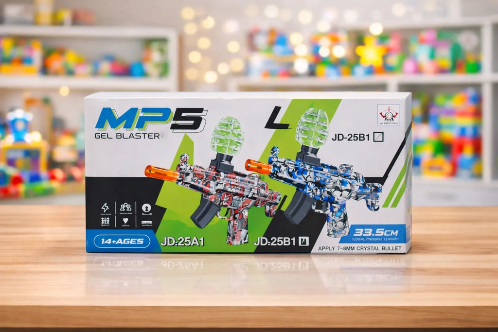 MP5 Gel Blaster Gun with Smoke and Light Supressor
