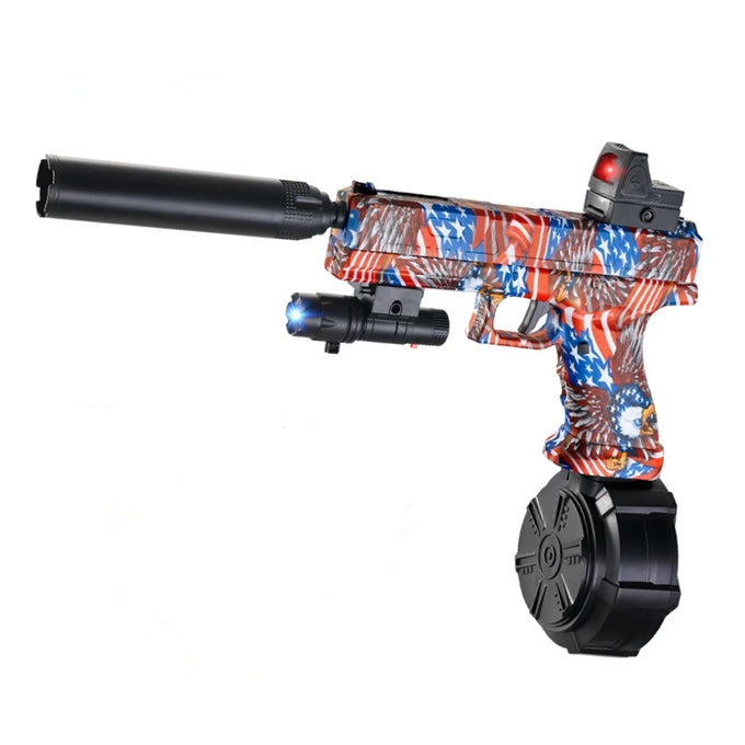 Automatic Bretta Gel Blaster Pistol Toy With Rechargable Battery