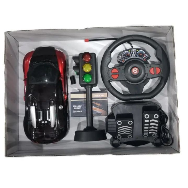 Racing Control Speed Car Set with Breaks and Accelerator