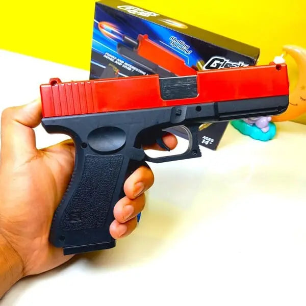 Glock Gun Toy Set for Kids with Rubber Bullets - Tafeen Toys