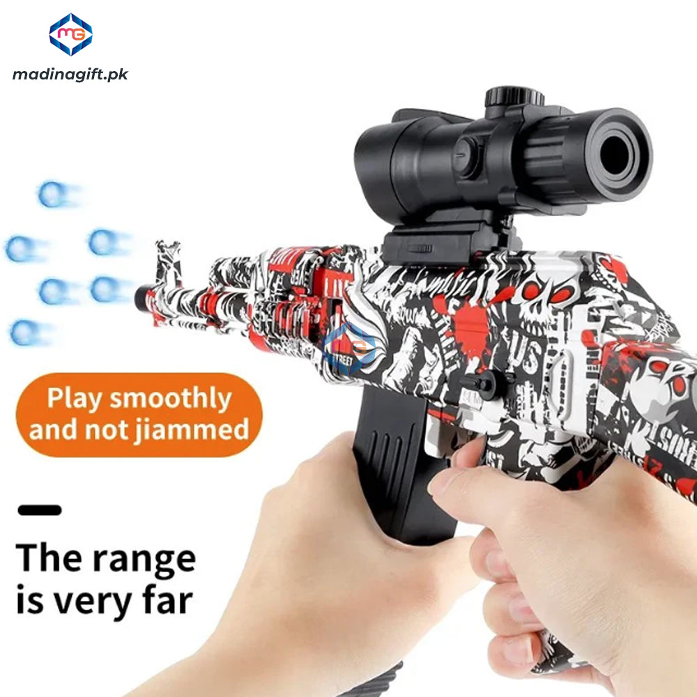 High Power AK47 Gel Blaster Gun  with Automatic Shooting