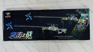 Gel Blaster AWM Snipper Gun with Manual Reload and Scope