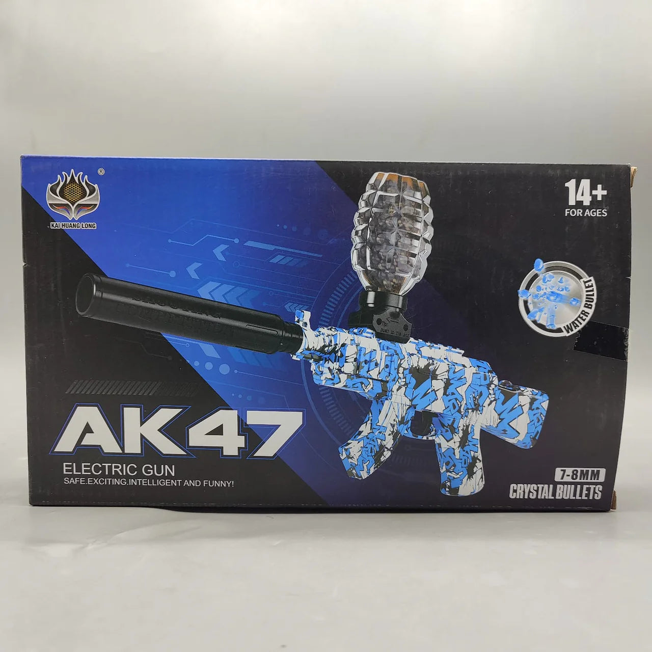 Automatic AK47 Gel Toy Blatser Gun with Shooting Balls