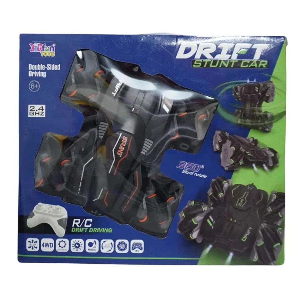 Drift Blunt Car for Kids, Double Sided Drive Car & Toy Car for Kids Four Wheels Drive Toy Car for Children – Black