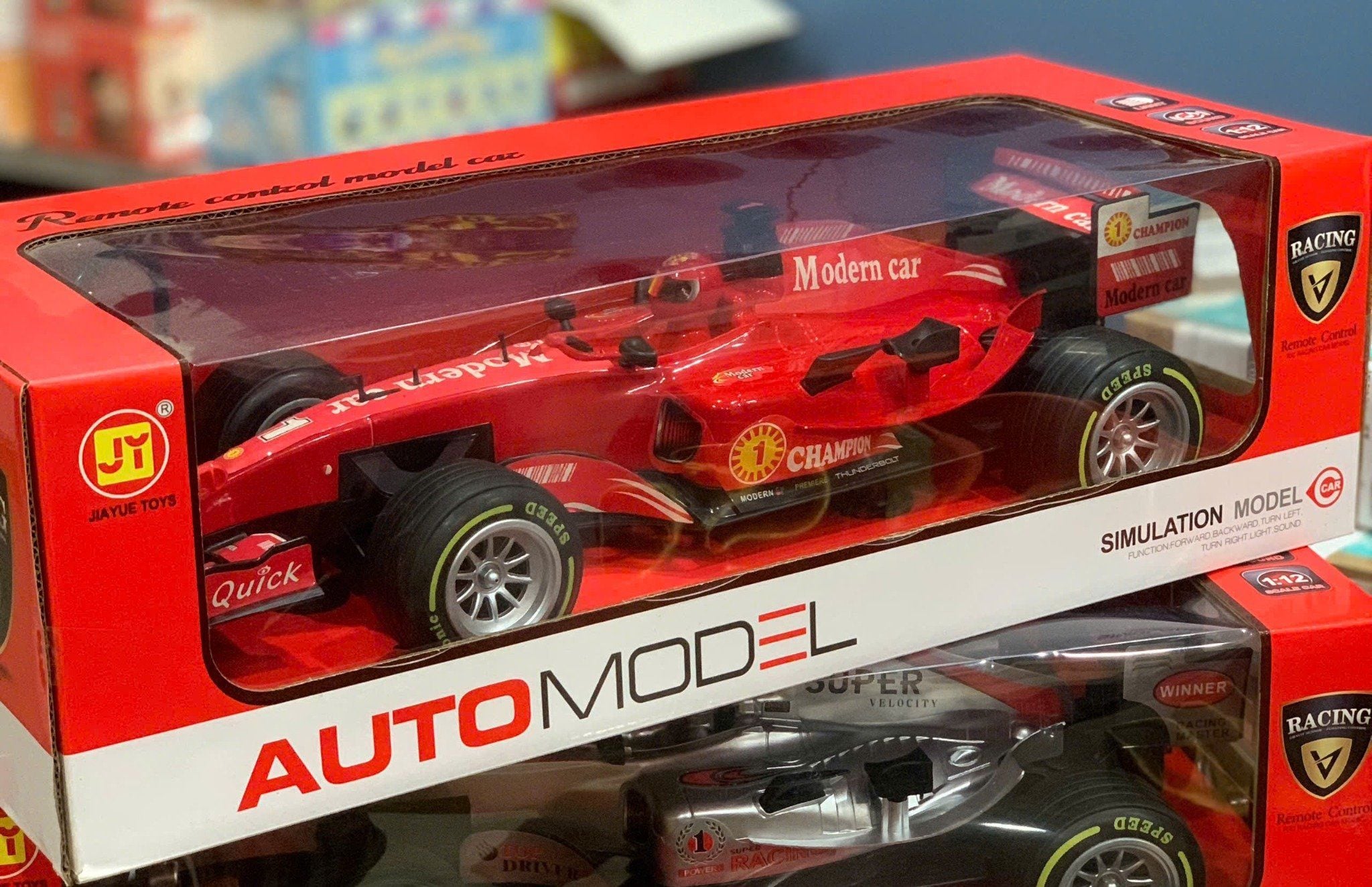 2.4 GHZ RC Formula Car with Music and Rechargable Battery