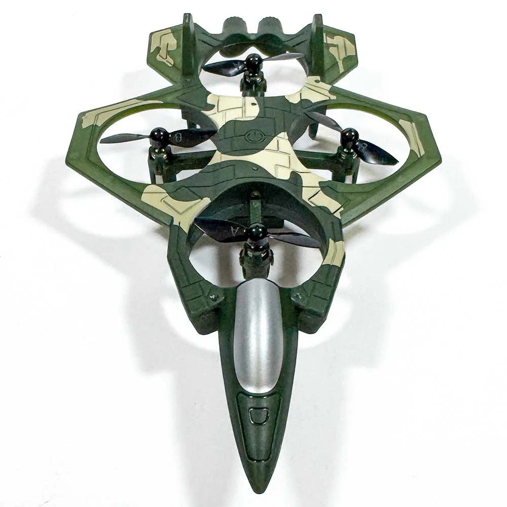 Sky Overlord Cyclone Stunt Drone – 2.4GHz RC, LED Lights, 360° Tricks