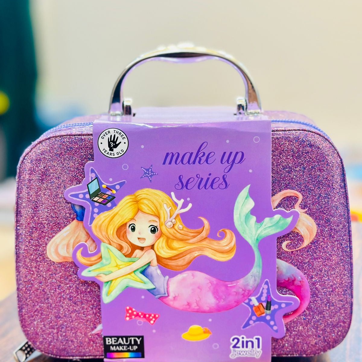 Kids' Beautiful Makeup Kit with Bag Collection