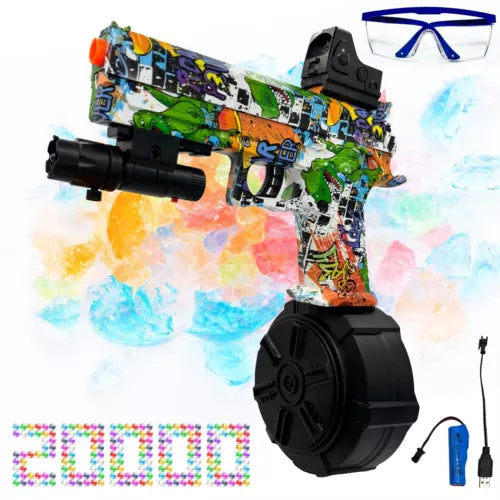 Automatic Bretta Gel Blaster Pistol Toy With Rechargable Battery